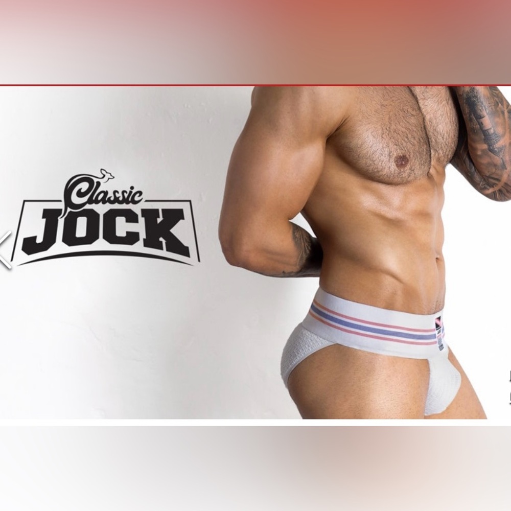 Aussiebum Sports Jock Brief - medium - white